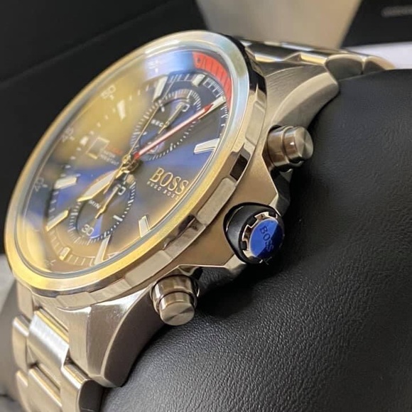 HB1513823 - Hugo Boss Men’s Globetrotter Chronograph Watch - Picture 4 of 10